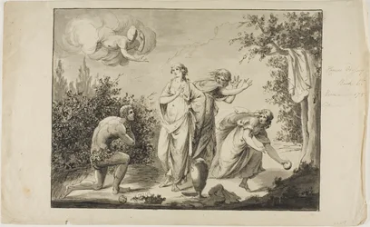 Odysseus und Nausikaa