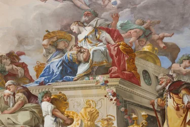 Das Opfer der Iphigenie (Sacrificio di Ifigenia) (Detail)