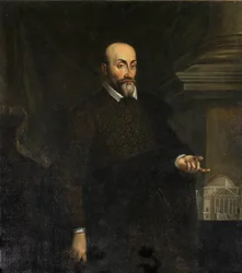 Porträt von Conte Mario Capra, von Giovanni Battista Maganza