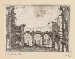 Reste des Kolosseums in Rom