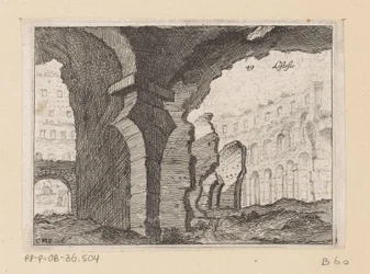Ruinen des Kolosseums in Rom