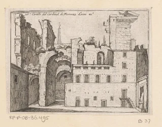 Reste des Serapeums in Rom