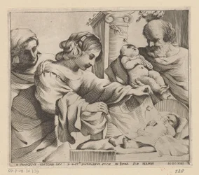 Heilige Familie mit Anna und dem jungen Johannes dem Täufer