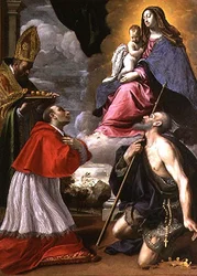Madonna mit Kind und Heiligen