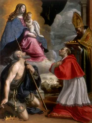 Madonna mit Kind und Heiligen