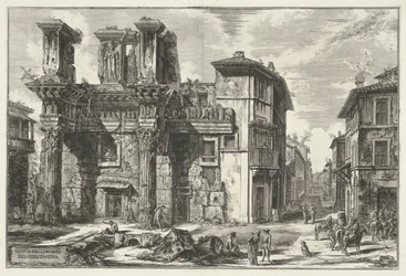 Forum von Nerva in Rom (Ansichten von Rom)