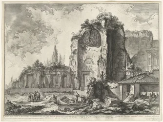 Ansichten von Rom, der Campagna, etc. (122 Blätter) (Vedute di Roma disegnate ed incise da Giambattista Piranesi architetto)