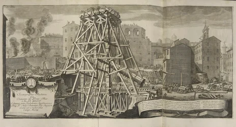 Giovanni Battista Piranesi, Mitglied der Königlichen Gesellschaft der Altertumsforscher, Das Marsfeld des antiken Rom