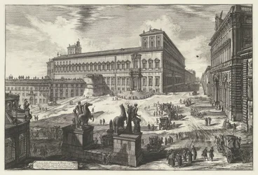 Piazza del Quirinale in Rom