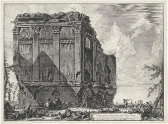 Tempel der Salus bei Rom