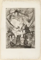 Die Carceri, Platte 9