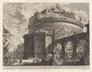 Veduta del Mausoleo d
