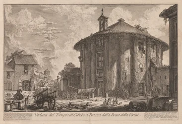 Ansichten von Rom: Der Tempel des Portunus (?)