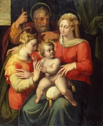Die Heilige Familie mit St. Katharina