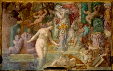 Schule von Fontainebleau: Venus am Brunnen