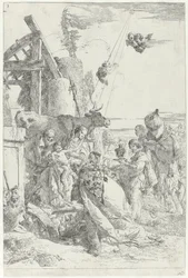 Anbetung des Christuskindes durch die drei Könige