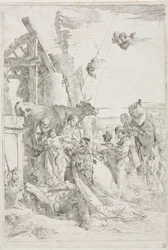 Anbetung der Heiligen Drei Könige, ca. 1740