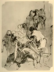 Kreuzabnahme, Mitte 18. Jahrhundert, 1928