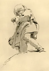 Mann mit Turban, Mitte des 18. Jahrhunderts, 1928