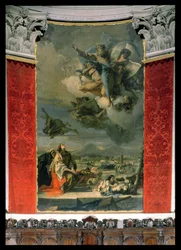 Die heilige Thekla befreit die Stadt von der Pest