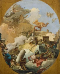 Die Apotheose der spanischen Monarchie, ca. 1765