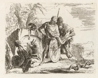 Der Astrologe und der junge Soldat, aus Vari capricci (Verschiedene Capriccios)