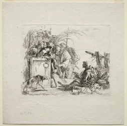 Verschiedene Kaprizen: Der Tod gibt Audienz, 1785