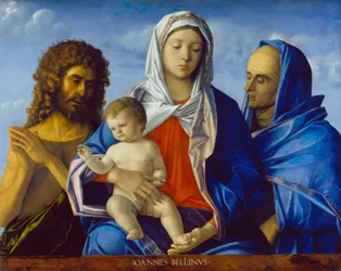 Madonna und Kind mit den Heiligen Johannes dem Täufer und Elisabeth