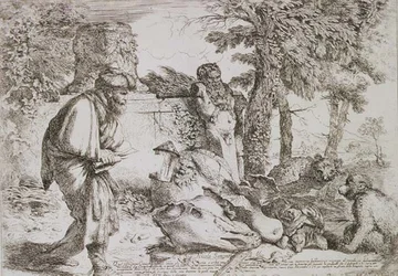 Diogenes sucht einen ehrlichen Mann