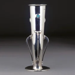 Eine Cymric-Silber- und Türkisvase, 1901