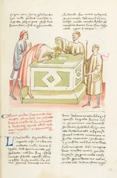 Dekameron, Die Schule von Rom - Taufe von Abraham, Erster Tag, Novelle 2