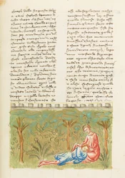Dekameron, Vierter Tag, Novelle 6; Vorahnung: Tod von Gabriotto