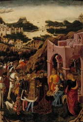 Die Anbetung der Könige, ca. 1442-1445