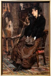 Im Atelier des Malers