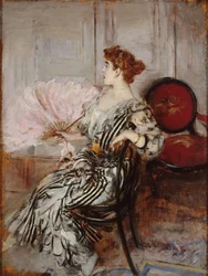 Porträt von Madame Torri, Tänzerin an der Oper, ca. 1900