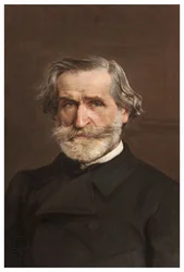 Porträt von Giuseppe Verdi