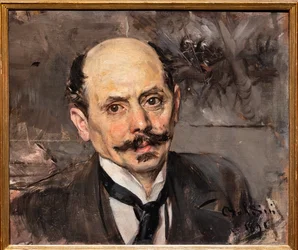 Porträt des Malers J.B. Edouard Detaille (Detail)