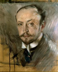 Studie für Selbstporträt in Montorsoli