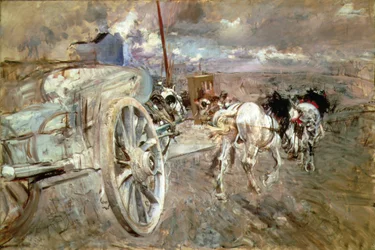 Der Tombereau an der Porte d