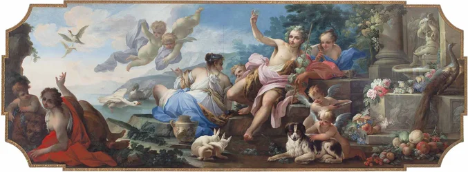 Ariadne auf der Insel Naxos oder eine Allegorie des Herbstes