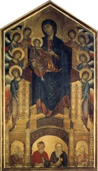 Die Madonna in Majestät Maestà, 1285-1286