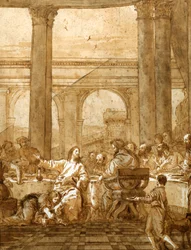 Fest im Haus von Simon, 18. Anfang 19. Jahrhundert