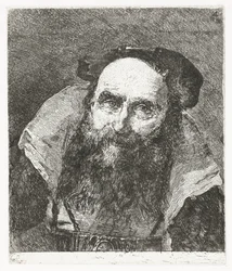 Lachender alter Mann (Verzameling hoofden)