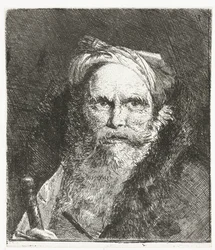 Mann mit Schwert