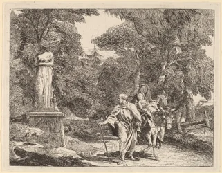 Das Ereignis des fallenden Götzenbildes