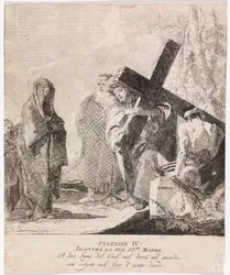 Via Crucis - Station IV. Jesus trifft seine Mutter
