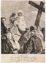 Via Crucis - Station X. Jesus wird seiner Kleider beraubt