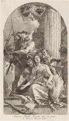 Martyrium der Heiligen Agatha