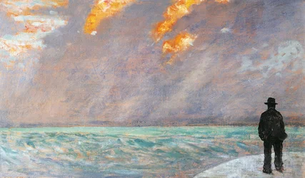 Florenz, Sonnenuntergang am Meer