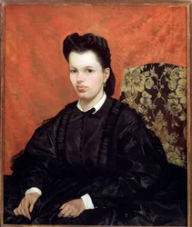 Porträt der ersten Frau